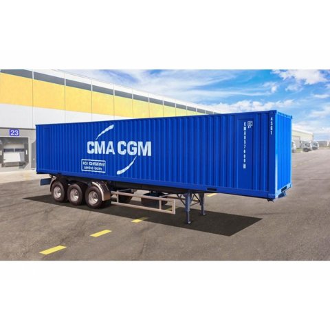 40-Fuß-Container-Auflieger (1:24)