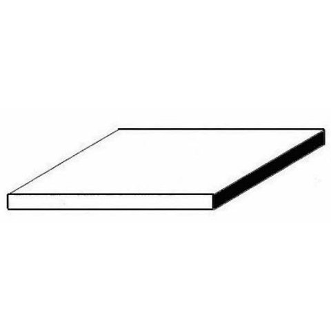 Evergreen Polystyrolplatten 0,25 mm (8 Stück, 200 × 530 mm)