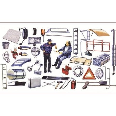 Truck Shop Accessories (1:24)